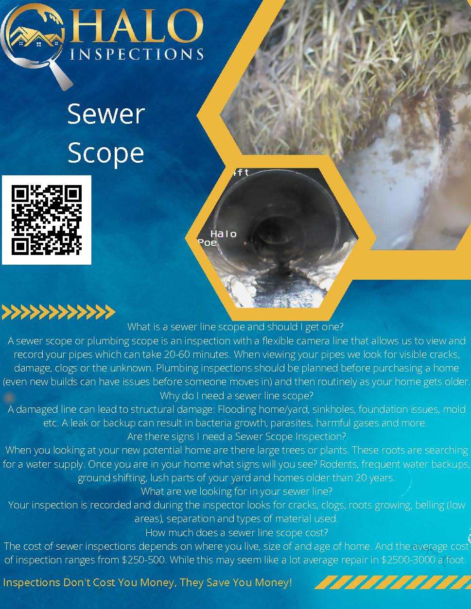 Sewer Scope Halo Inspections